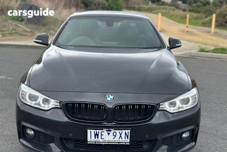 Black 2014 BMW 428I Convertible Modern Line