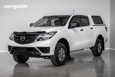 White 2020 Mazda BT-50 Ute Tray XT HI-RIDER R