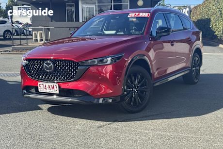 Red 2023 Mazda CX-8 SUV G25 GT SP F