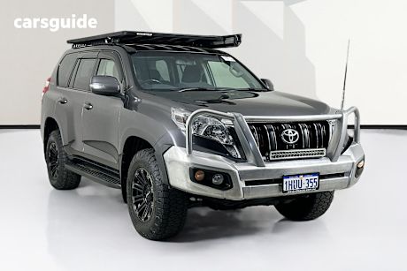 Grey 2016 Toyota Landcruiser Prado Wagon Gxl (4X4)