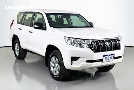 White 2023 Toyota Landcruiser Prado Wagon Gx 7 Seat