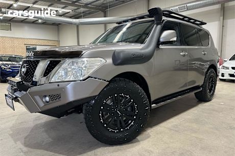 Grey 2013 Nissan Patrol SUV TI-L 4X4