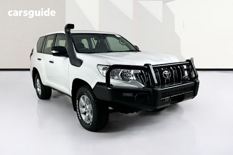 White 2022 Toyota Landcruiser Prado Wagon Gx 7 Seat