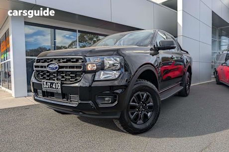Black 2024 Ford Ranger Double Cab Pick Up Xl 2.0 (4X4) Black Edition