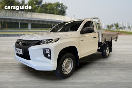 White 2022 Mitsubishi Triton Cab Chassis Glx (4X2)