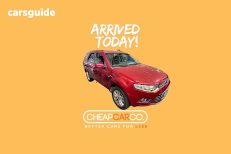 Red 2011 Ford Territory Wagon Ts (4X4)