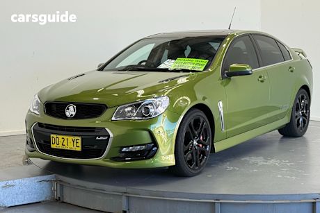 Green 2016 Holden Commodore Sedan Ss