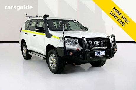 White 2020 Toyota Landcruiser Prado Wagon Gx