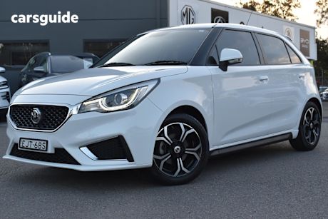 White 2020 MG MG3 Hatch EXCITE F