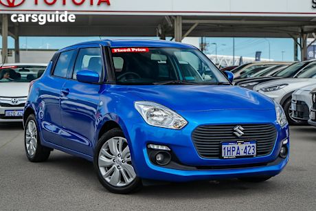 Blue 2019 Suzuki Swift Hatchback Gl Navi