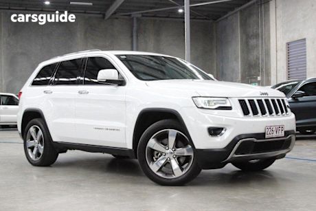 White 2014 Jeep Grand Cherokee Wagon Limited (4X4)