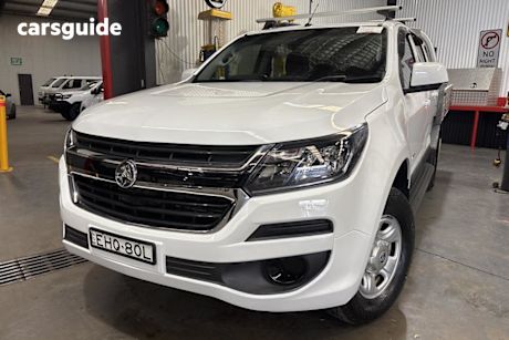 White 2020 Holden Colorado Crew Cab Pickup Ls (4X4)