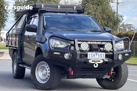 Grey 2020 Isuzu D-MAX Ute Tray SX 4X4