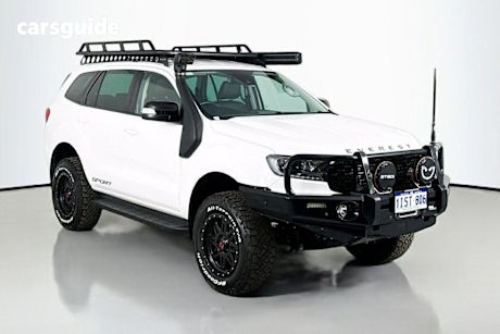White 2021 Ford Everest Wagon Sport (4Wd)