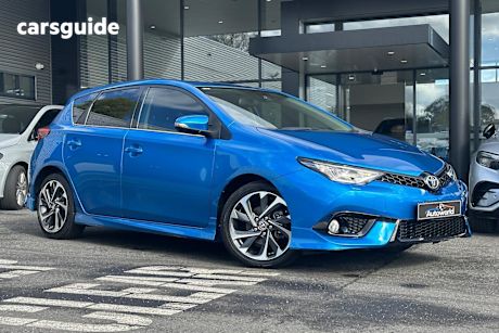 Blue 2018 Toyota Corolla Hatch ZR F