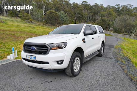 White 2021 Ford Ranger Ute Tray XLS 4X4