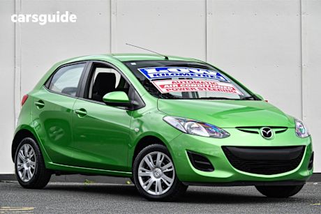 Green 2012 Mazda Mazda2 Hatch NEO F