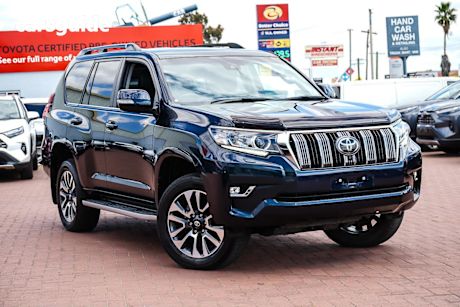 Black 2021 Toyota Landcruiser Prado Wagon Vx Flat Tailgate