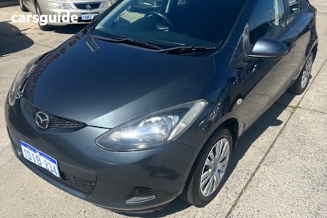 Grey 2010 Mazda 2 Hatchback Neo