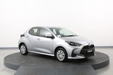 Silver 2023 Toyota Yaris Hatchback Ascent Sport