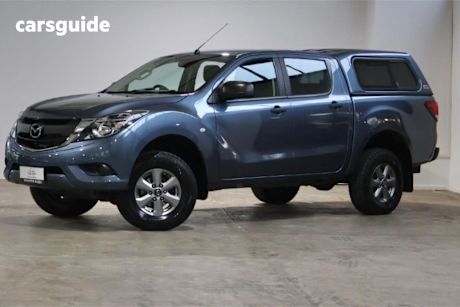 Blue 2016 Mazda BT-50 Ute Tray XT 4X4