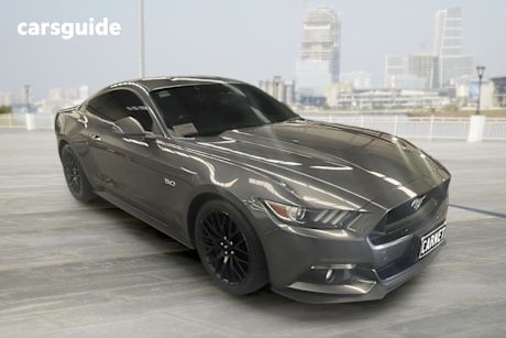 Grey 2017 Ford Mustang Coupe Fastback Gt 5.0 V8