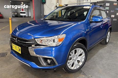 Blue 2018 Mitsubishi ASX Wagon Es Adas ( 2Wd)