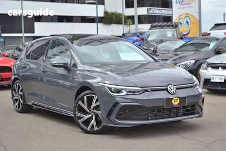 Grey 2022 Volkswagen Golf Hatch 110TSI R-LINE F