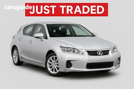 Silver 2011 Lexus CT200H Hatchback Prestige