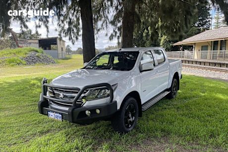 White 2018 Holden Colorado Ute Tray