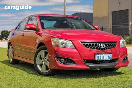 Red 2007 Toyota Aurion Sedan Sportivo Sx6