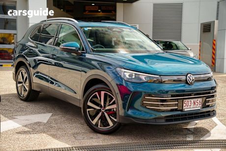 Blue 2025 Volkswagen Tiguan Wagon 150Tsi Elegance