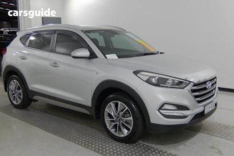 Silver 2018 Hyundai Tucson Wagon Active X (Fwd)