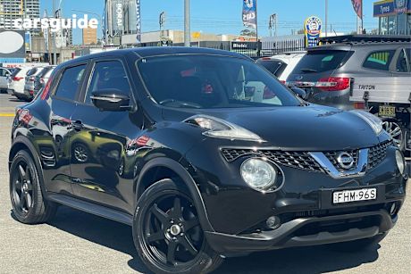 Black 2015 Nissan Juke Hatch TI-S 4X4