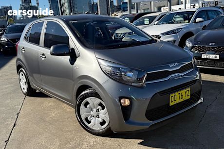 Grey 2021 Kia Picanto Hatch S F