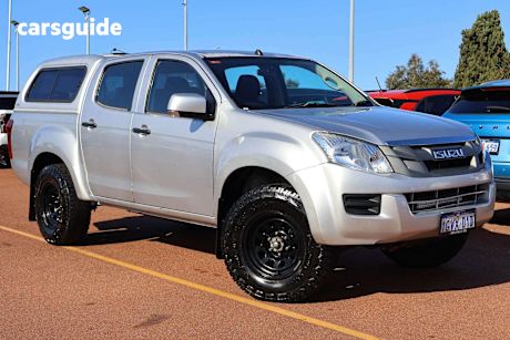 Silver 2014 Isuzu D-MAX Ute Tray SX 4X4