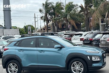 Blue 2020 Hyundai Kona SUV ACTIVE 4X4