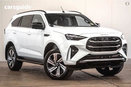 White 2025 Isuzu MU-X SUV LS-T 4X4