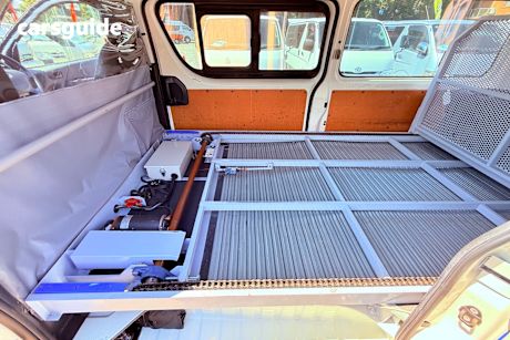 Blue 2016 Toyota HiAce Van Dx