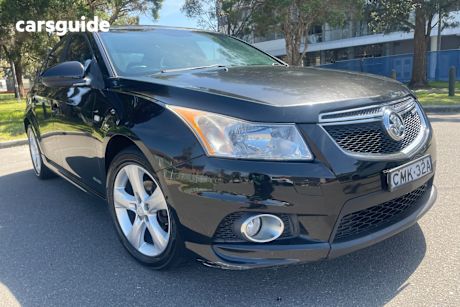 Black 2013 Holden Cruze Sedan Sri
