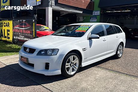 White 2010 Holden Commodore Sportswagon Sv6