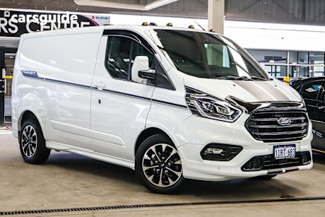 White 2023 Ford Transit Custom Commercial 320S SPORT F