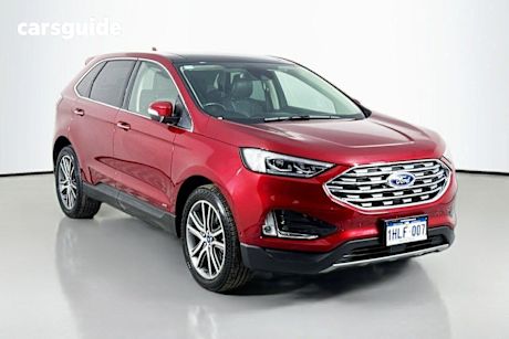 Red 2019 Ford Endura Wagon Titanium (Awd)