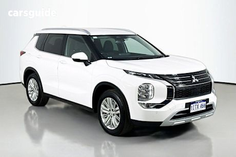 White 2024 Mitsubishi Outlander Wagon Ls 7 Seat (2Wd)