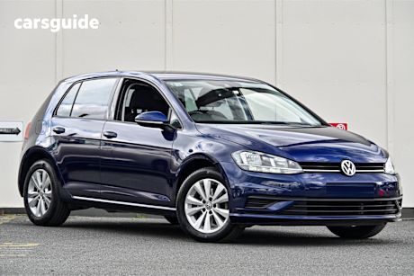 Blue 2017 Volkswagen Golf Hatch 110TSI TRENDLINE F