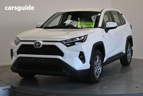 White 2025 Toyota RAV4 SUV GX F