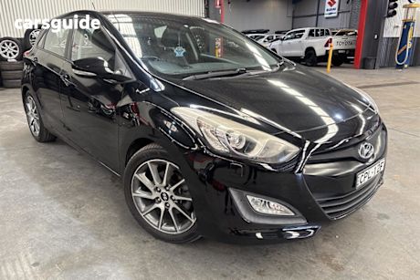 Black 2013 Hyundai I30 Hatchback Sr