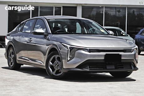 Grey 2025 Kia K4 Sedan S F