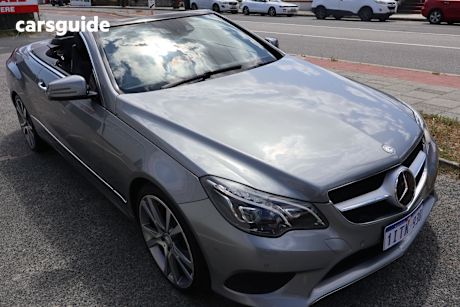 Silver 2013 Mercedes-Benz E250 Coupe