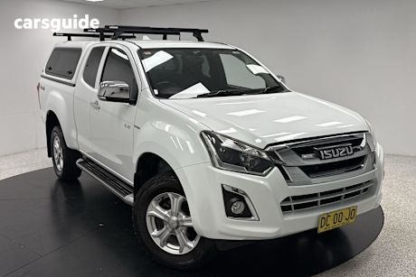 White 2017 Isuzu D-MAX Ute Tray LS-U HIGH RIDE R
